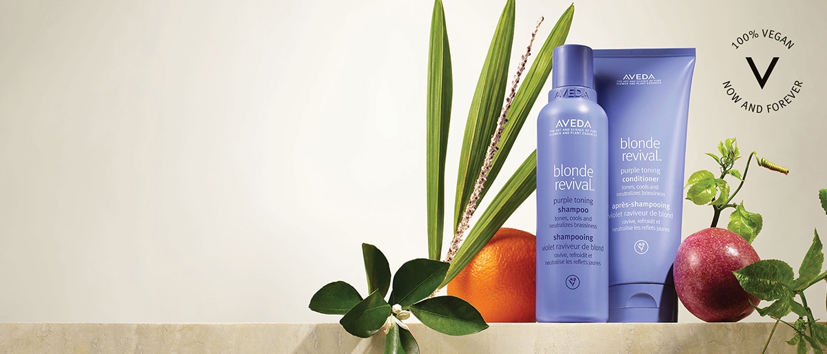 Blonde revival purple toning shampoo and conditioner