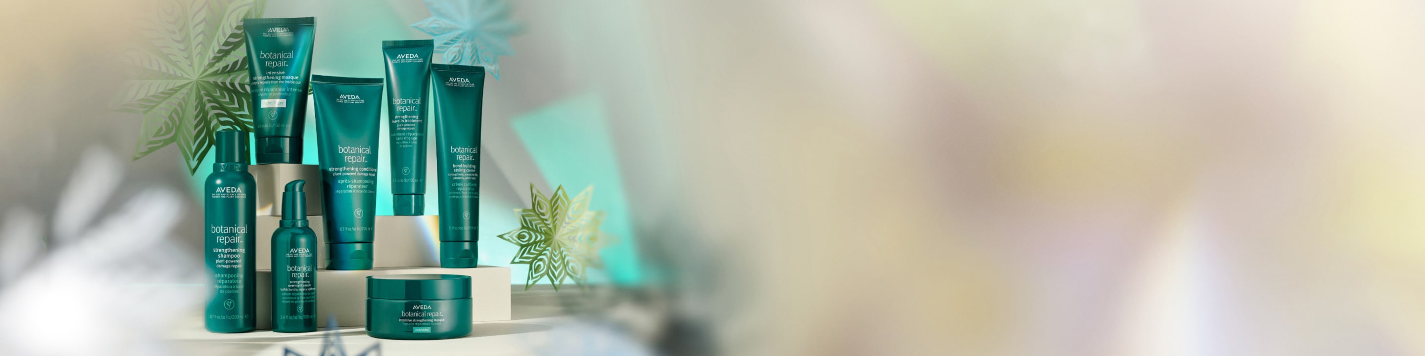 Shop plant powered, bond-building treatment to strengthen and repair damaged hair.