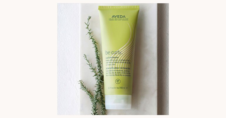 step 3: use be curly curl enhancer