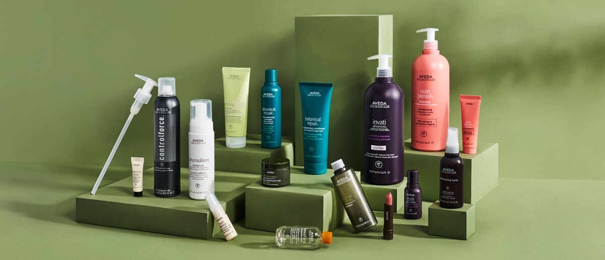 You'll only receive Aveda Plus rewards points for returned qualified Aveda empties.