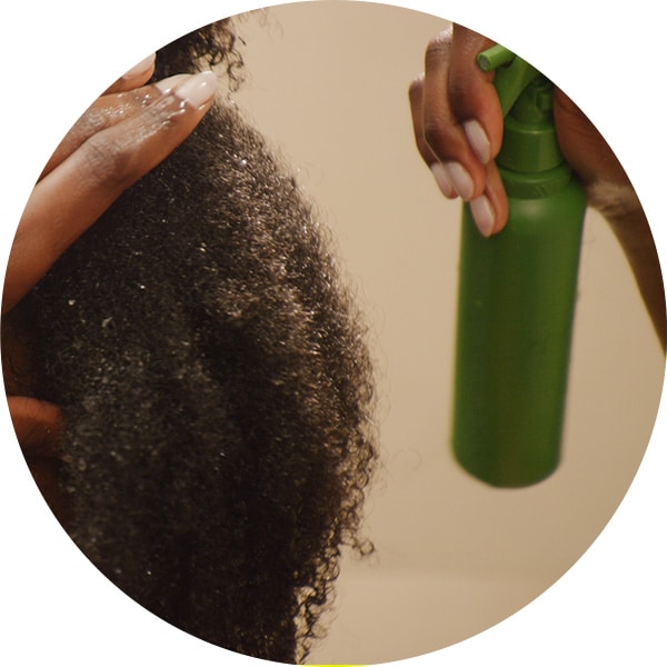 Step 3: Prime with be curly advanced curl perfecting primer