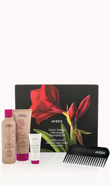 cherry almond softening & detangling set